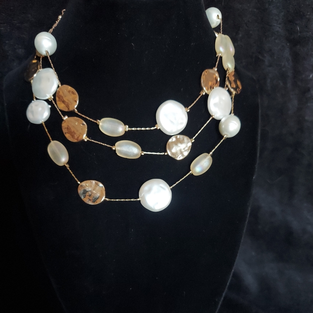 A New Day 3 strand Necklace